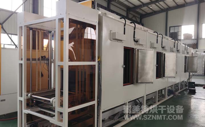 電動(dòng)汽車電控的冷卻10米固化隧道爐